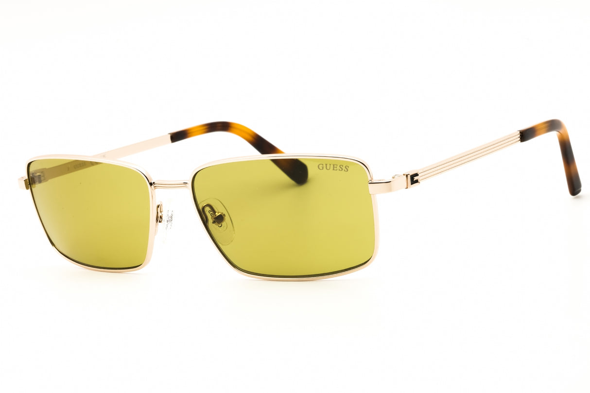 GUESS GU00273 sunglasses in Gold / Green — view 1