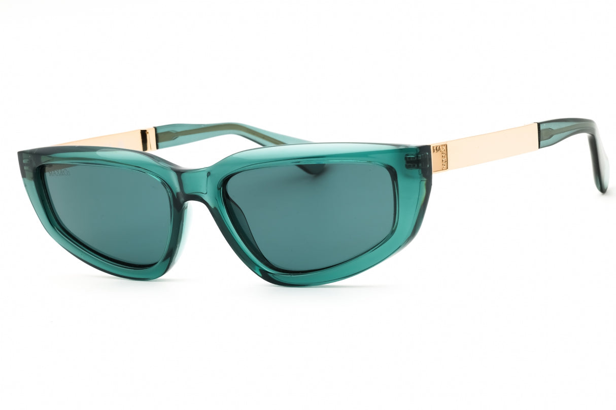 MAX & CO MO0125 sunglasses in Shiny Dark Green / Green — view 1
