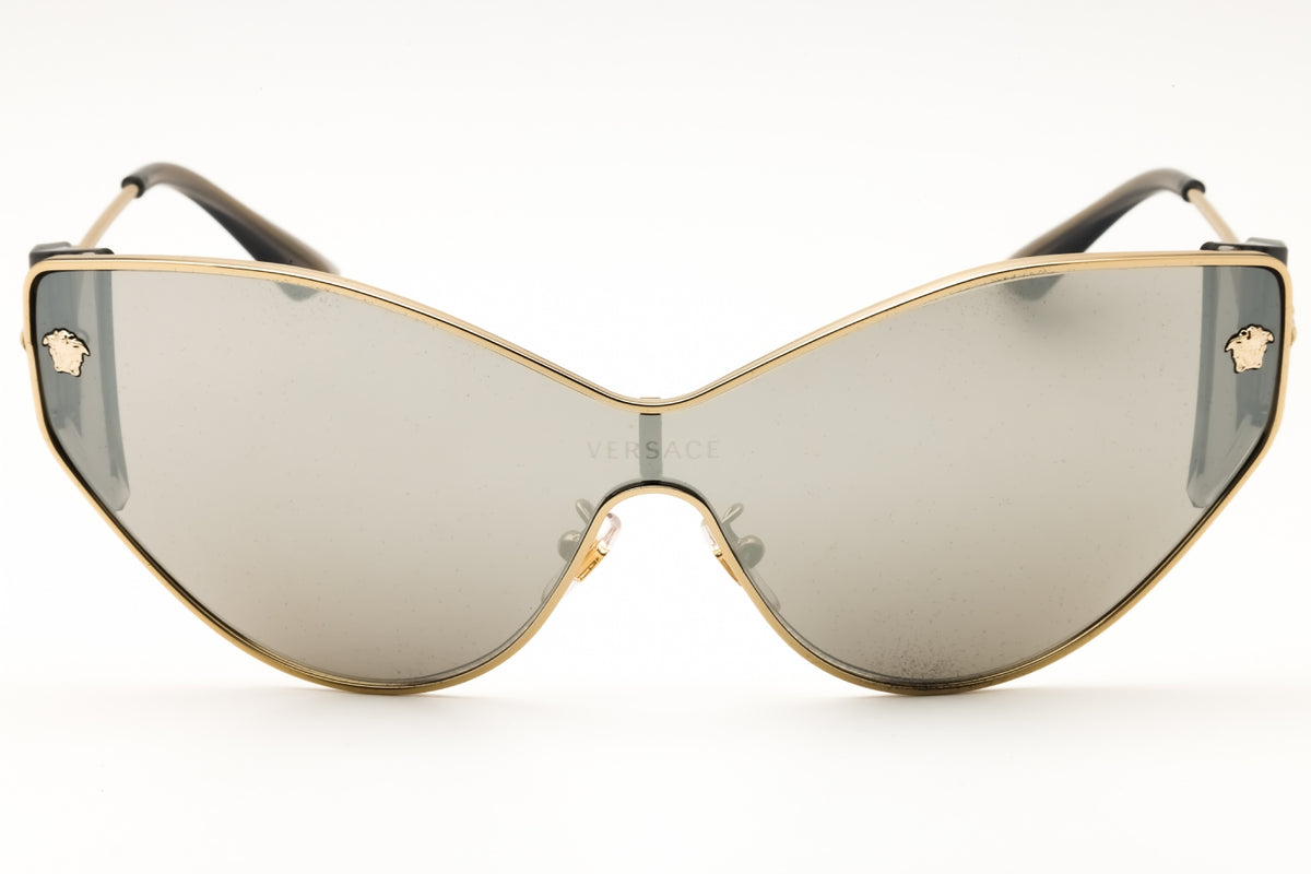 VERSACE VE2239 sunglasses in Gold/Grey Mirror — view 2