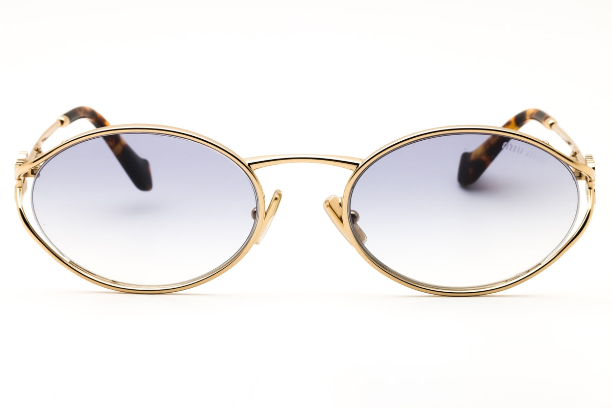 MIU MIU MU 52YS sunglasses in Pale Gold — view 2