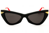 DIFF EYEWEAR SDFWDOW sunglasses in Black / Grey — view 2