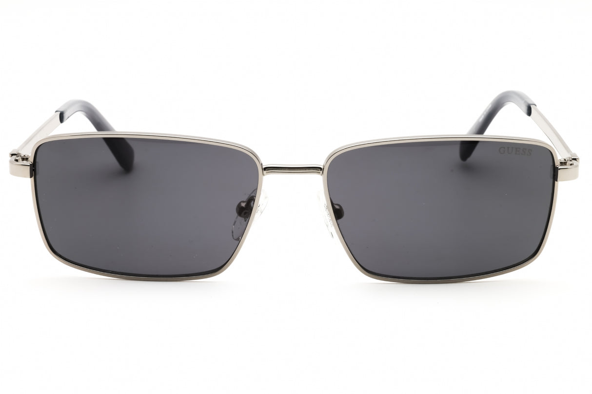 GUESS GU00273 sunglasses in Shiny Gunmetal / Smoke — view 2