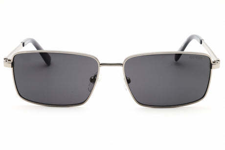 GUESS GU00273 sunglasses in Shiny Gunmetal / Smoke — view 2