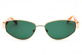 GUESS GU8258 sunglasses in Gold / Green — view 2