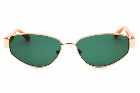 GUESS GU8258 sunglasses in Gold / Green — view 2