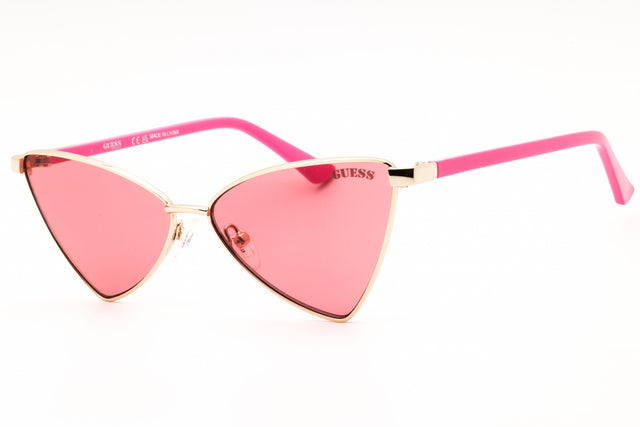 GUESS GU8286 sunglasses in Gold / Bordeaux — view 1