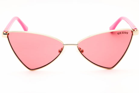GUESS GU8286 sunglasses in Gold / Bordeaux — view 2