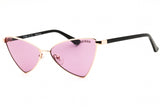 GUESS GU8286 sunglasses in Shiny Rose Gold / Violet — view 1