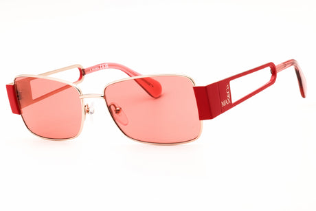 MAX & CO MO0070 sunglasses in Shiny Rose Gold / Bordeaux — view 1