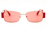 MAX & CO MO0070 sunglasses in Shiny Rose Gold / Bordeaux — view 2