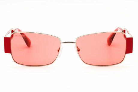 MAX & CO MO0070 sunglasses in Shiny Rose Gold / Bordeaux — view 2