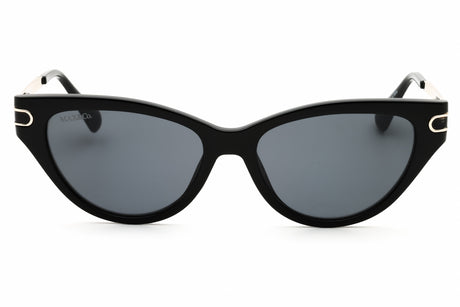 MAX & CO MO0101 sunglasses in Shiny Black / Smoke — view 2