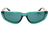 MAX & CO MO0125 sunglasses in Shiny Dark Green / Green — view 2