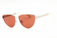 MAX & CO MO0129 sunglasses in Shiny Palladium / Brown — view 1