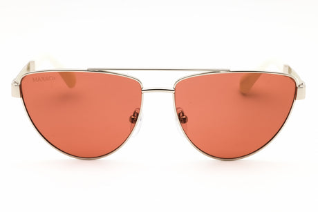 MAX & CO MO0129 sunglasses in Shiny Palladium / Brown — view 2