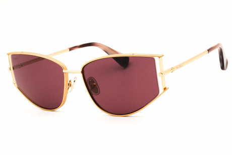 MAX MARA MM0141 sunglasses in Gold / Violet — view 1