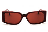 MAX MARA MM0159 sunglasses in Shiny Bordeaux / Bordeaux — view 2