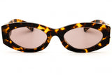 MIU MIU MU 11WS sunglasses in Honey Havana/Light Purple Brown — view 2