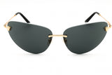 VERSACE VE2281 sunglasses in Gold/Dark Grey — view 2