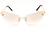 VERSACE VE2281 sunglasses in Gold/Light Brown Silver Mirror — view 2