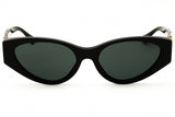 VERSACE VE4454 sunglasses in Black/Dark Grey — view 2