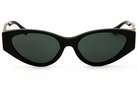 VERSACE VE4454 sunglasses in Black/Dark Grey — view 2