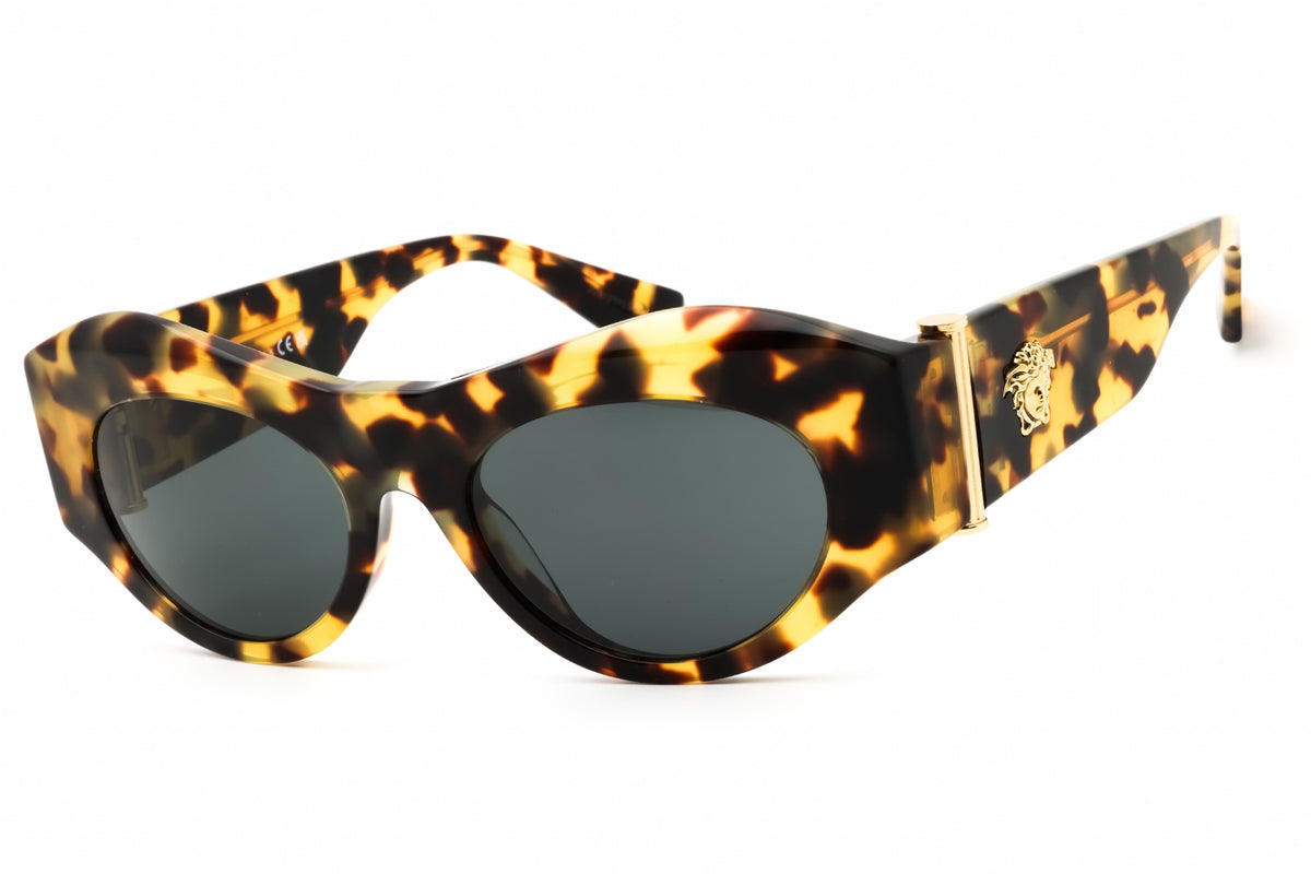 VERSACE VE4477U sunglasses in Yellow/Brown Tortoise/Dark Grey — view 1