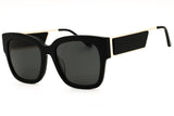 DIFF Eyewear ISABELLA sunglasses in Black — view 1
