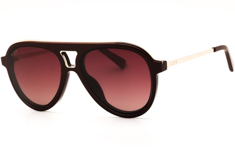 DIFF Eyewear TOSCA III sunglasses in Rugby Red — view 1