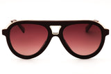 DIFF Eyewear TOSCA III sunglasses in Rugby Red — view 2