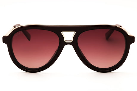 DIFF Eyewear TOSCA III sunglasses in Rugby Red — view 2