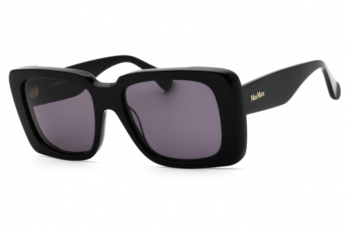 MAX MARA MM0091 sunglasses in Shiny Black — view 1