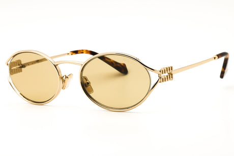 MIU MIU MU 52YS sunglasses in Pale Gold — view 1