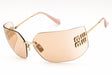 MIU MIU MU 54YS sunglasses in Gold — view 1