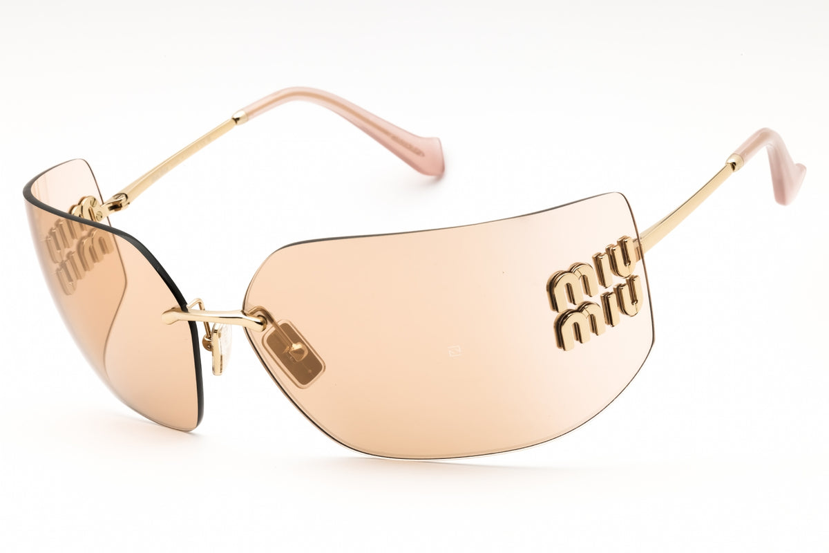 MIU MIU MU 54YS sunglasses in Gold — view 1